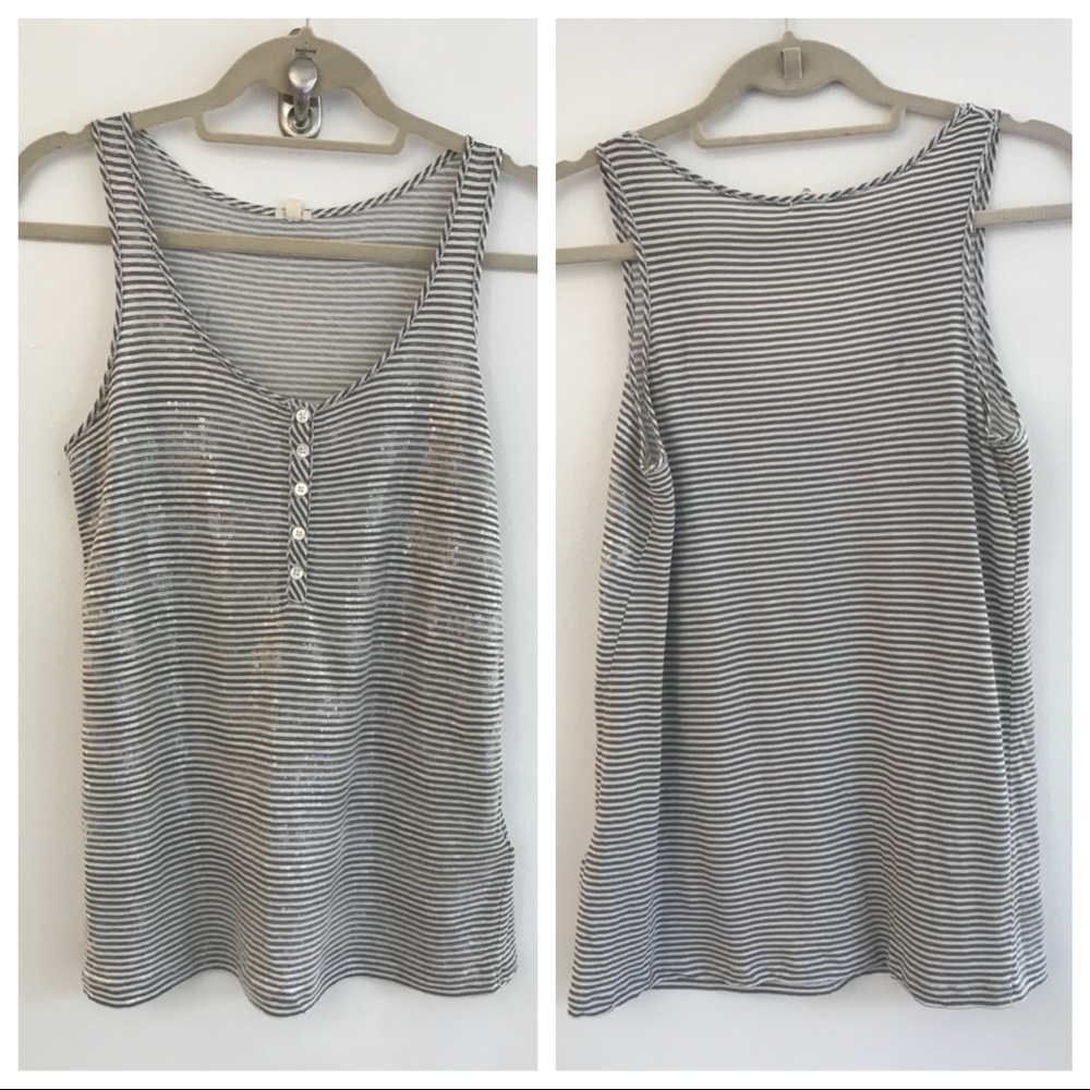 J. Crew Sequin Tank